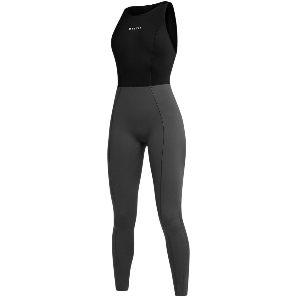 2026 Mystic Da Donna Lunar 2mm Back Zip Long Jane Muta 35000.240211 - Black